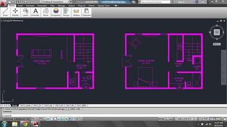 new project in autocad 2012 (activated)