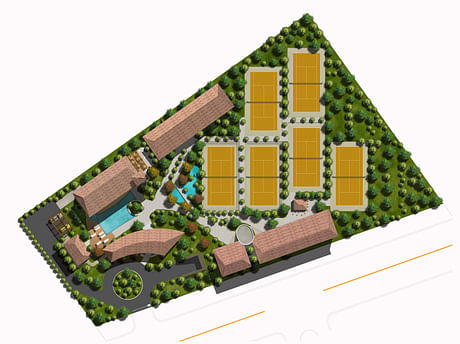 Master Plan Tennis Resort - Bensliman