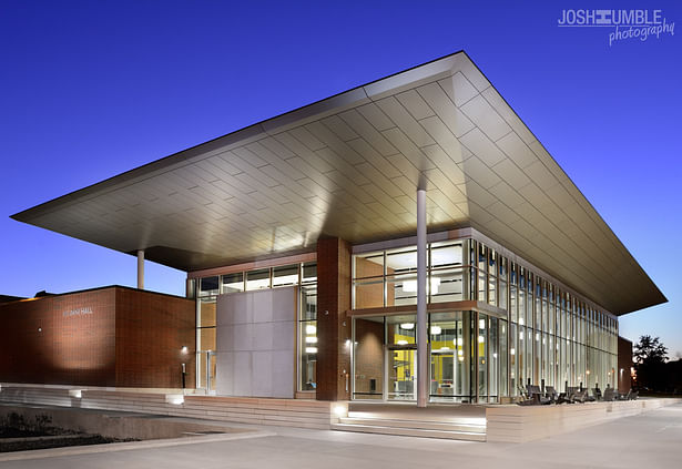 Marian University Alumni Hall, Exterior Photography ©Josh Humble