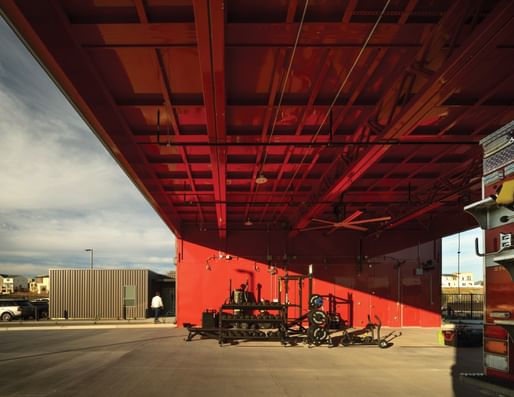 Modular Fire Station 67 by Wittman Estes. Image credit: Nic Lehoux