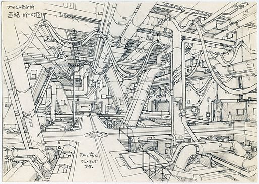 Concept Design for Ghost in the Shell 2: Innocence (2004), , by Takashi Watabe © 2004 Shirow Masamune / KODANSHA · IG, ITNDDTD