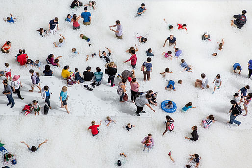 The BEACH at the National Building Museum last summer. Photo by Noah Kalina.