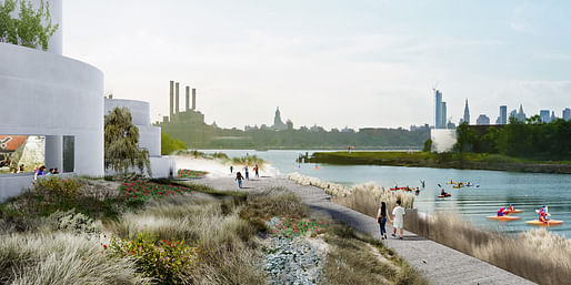 The Tanks at Bushwick Inlet Park by STUDIO V Architecture © Studio V Architecture and Ken Smith Workshop