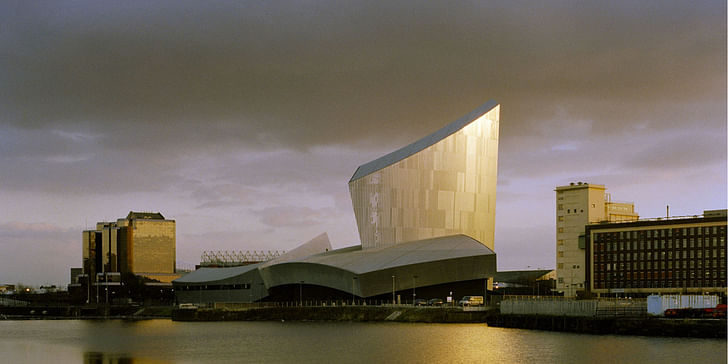 Daniel Libeskind's Imperial War Museum, Manchester, 2002 - image Studio Libeskind