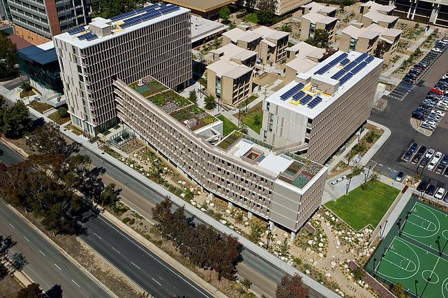 Charles David Keeling Apartments; La Jolla, CA by KieranTimberlake (Photo: Lenska Aerial Photography)