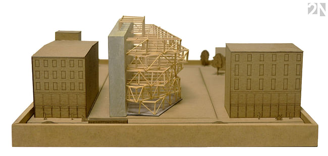 Old City Public Library by Nikos Nasis (structural model)