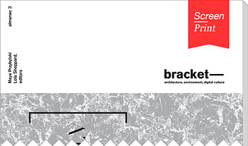 Screen Print #49: "Bracket" ponders how architecture should respond in extreme times