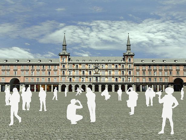 3D Model_Major Square of Madrid