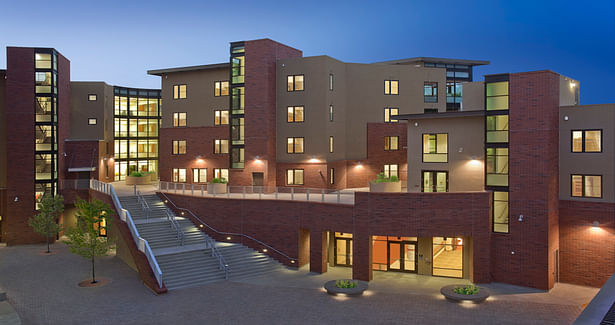 CSU Chico Sutter Hall Residence Complex, Chico CA, LEED-NC Gold