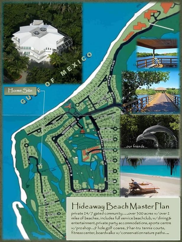 Hideaway Beach Site Plan
