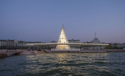 TRANSPORT CATEGORY - COMPLETED BUILDINGS: Architectural Design Of Liangzi Island Off island Pier, Rational and Emotional by UAO Design (Wuhan, China). Image: © Yilong Zhao