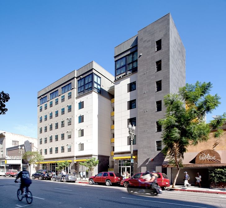 New Genesis Apartments located downtown. Design by Killefer Flammang Architects. Image Courtesy of SRHT.