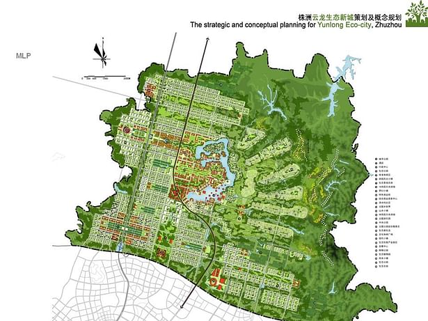 Zhuzhou Eco City Master Plan