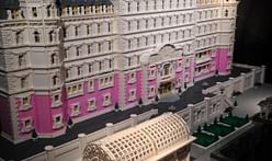 Building Wes Anderson's "Grand Budapest Hotel" out of 50,000 Legos