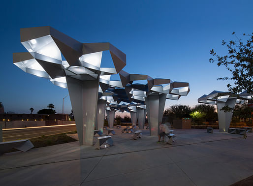 Shadow Play in Phoenix | Howeler + Yoon Architecture, LLP​​. Photo © Matt Winquist.