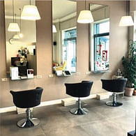 Interior design of an hairdresser salon
