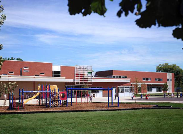 GREENMAN ELEMENTARY, Aurora IL, Cordogan, Clark & Associates and Architecture for Education, Architect