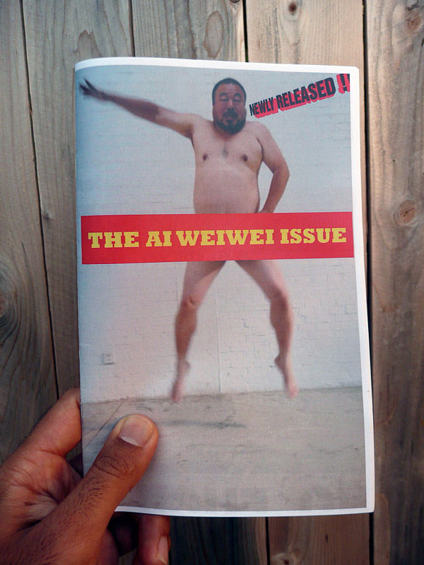 Archinect Zine #1, the AI WEIWEI issue