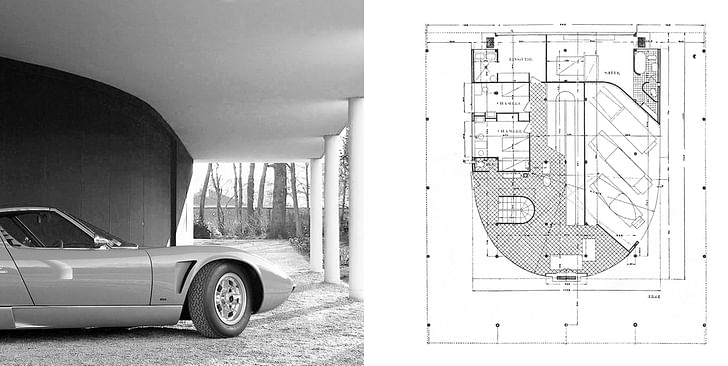 Cars radically altered the architecture of the 20th century home: Villa Savoye by Le Corbusier.