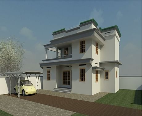 Finished Work Revit render