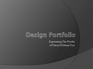 David William Tice's Portfolio