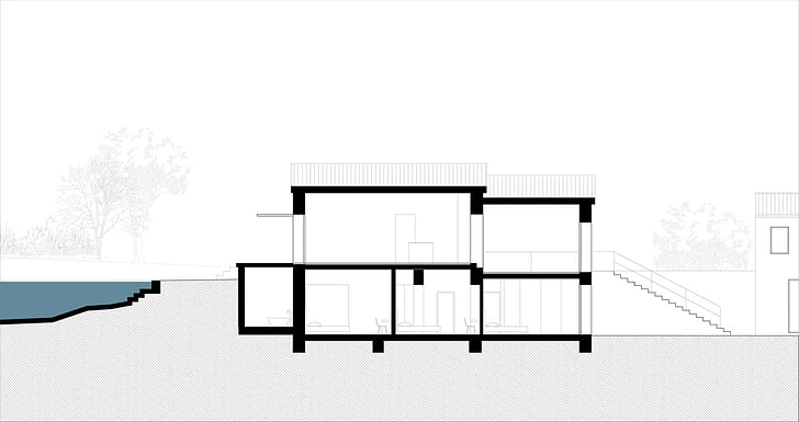 Section, courtesy of ZEST Architecture.
