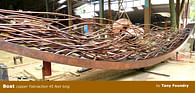 Dream Boat: Copper Fabrication Sculpture