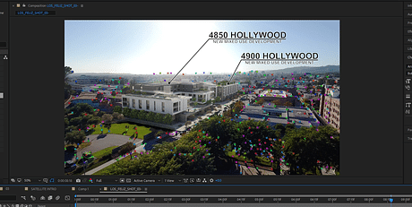 We're in to camera tracking now. In the heat of 5 planned mixed use and multifamily projects in LA with LaTerra Development. Our latest drone + CGI videos are on their website here: http://laterradev.com/design-innovations/ 