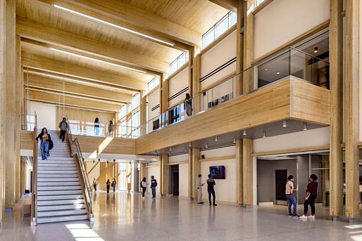 San Jacinto College Anderson-Ball Classroom Building by Kirksey Architecture. Image courtesy Joe Aker