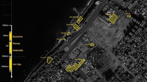 Image: Forensic Architecture, 2022; Satellite Image: © CNES (2018), Distribution Airbus DS/Spot Image