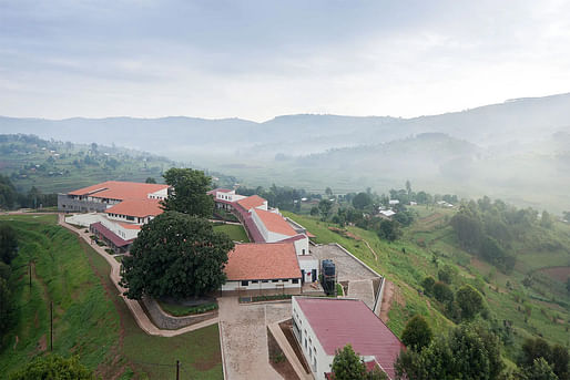 The Butaro Hospital in the Burera District of Rwanda, designed by MASS Design Group. Photo: Iwan Baan.