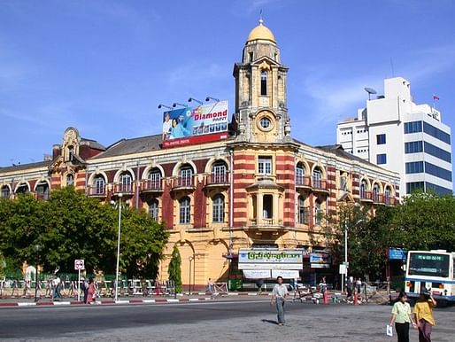 The former Rowe & Co. building was constructed in 1910. The structure once housed what was Asia's biggest and oldest departmental store. It now serves as an immigration office. (ST & T Architects / LA Times)