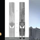 Honorable Mention: 'Deep Skins: New Skyscraper Typology in NYC as an Adaptive Organism' by Yongsu Choung, Ge Zhang, Chuanjingwei Wang | South Korea, China