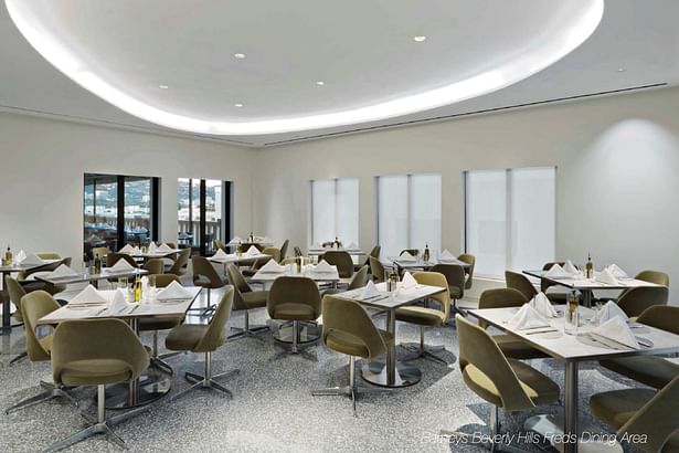 Barneys New York Beverly HIlls Freds Dining Area