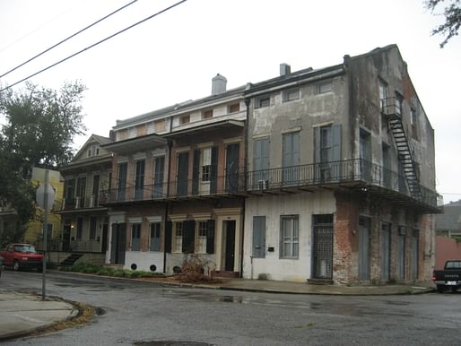 View of the Treme neighborhood in New Orleans, where the Preservation Resource Center is helping to fund preservation-friendly repairs to existing buildings.Image courtesy of Wikimedia user Infrogmation.