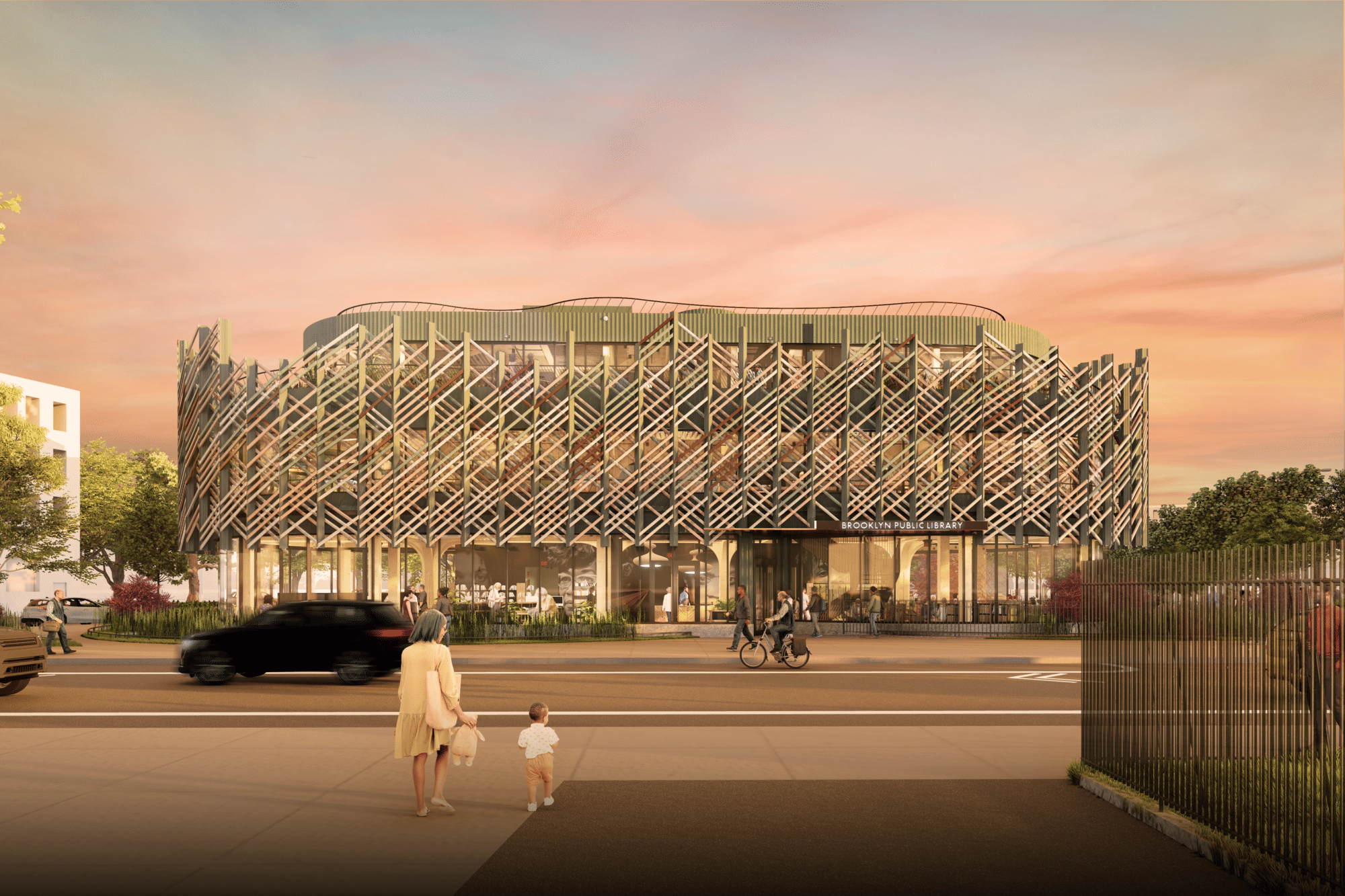 Plans for restorative New Lots Library are unveiled in Brooklyn ...
