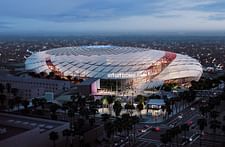 Concrete frame at LA Clippers' new Intuit Dome arena tops out