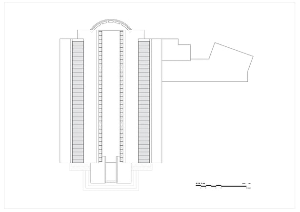 Roof plan © JUTI architects