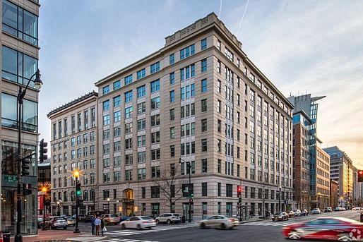 The soon-to-be-remade Victor Building in Washington, D.C. Image courtesy Brookfield Properties.