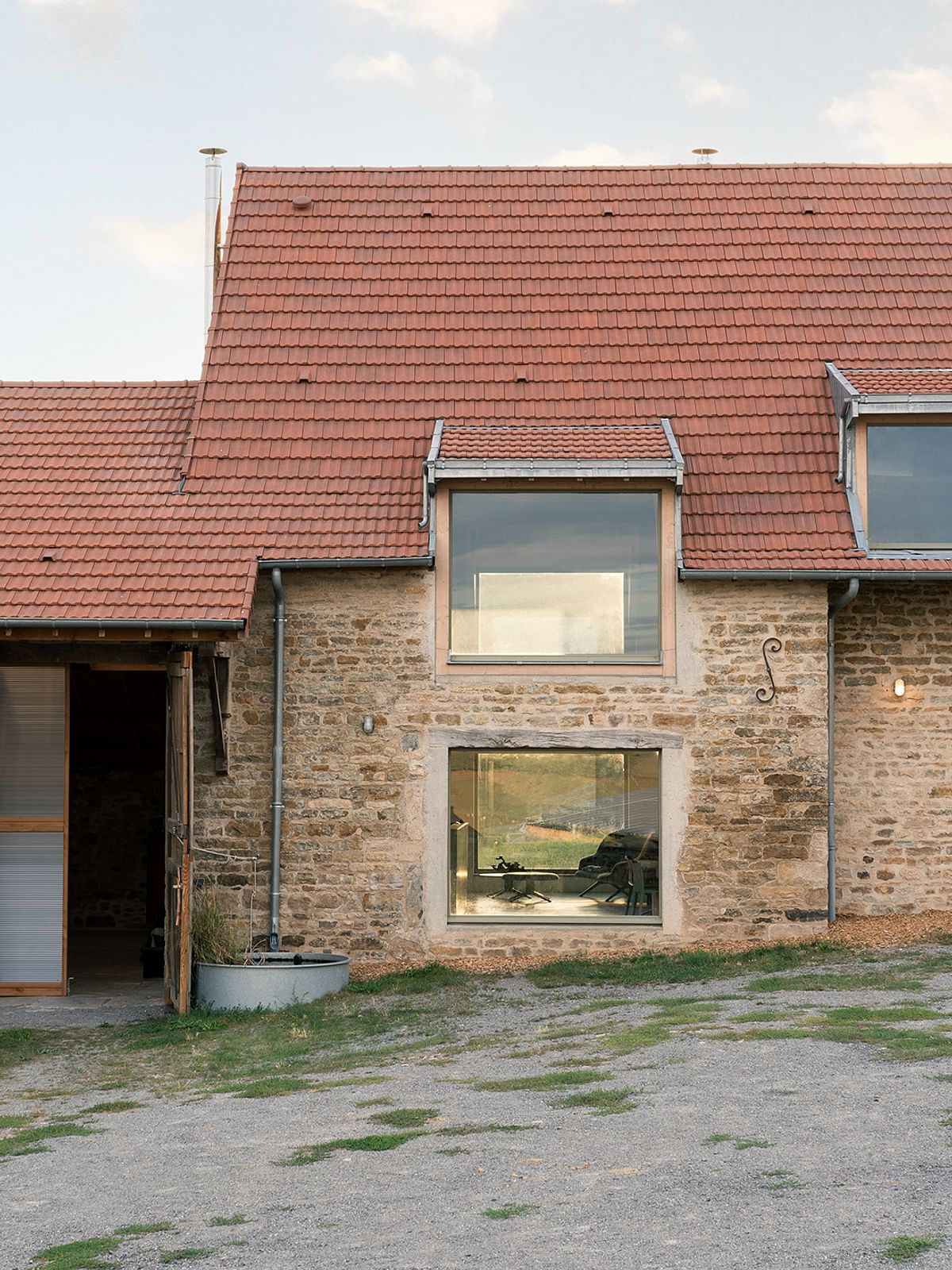 LVArchitectes x Erwan Bouroullec / La Grange — Burgundy (France)  by LVArchitectes