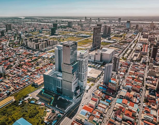 Aerial View of Chip Mong Tower