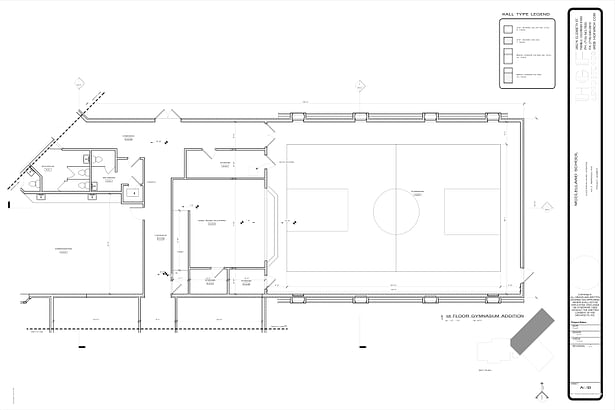 Gymnasium Addition Floor Plan