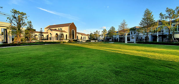 Clubhouse - View from Green Area