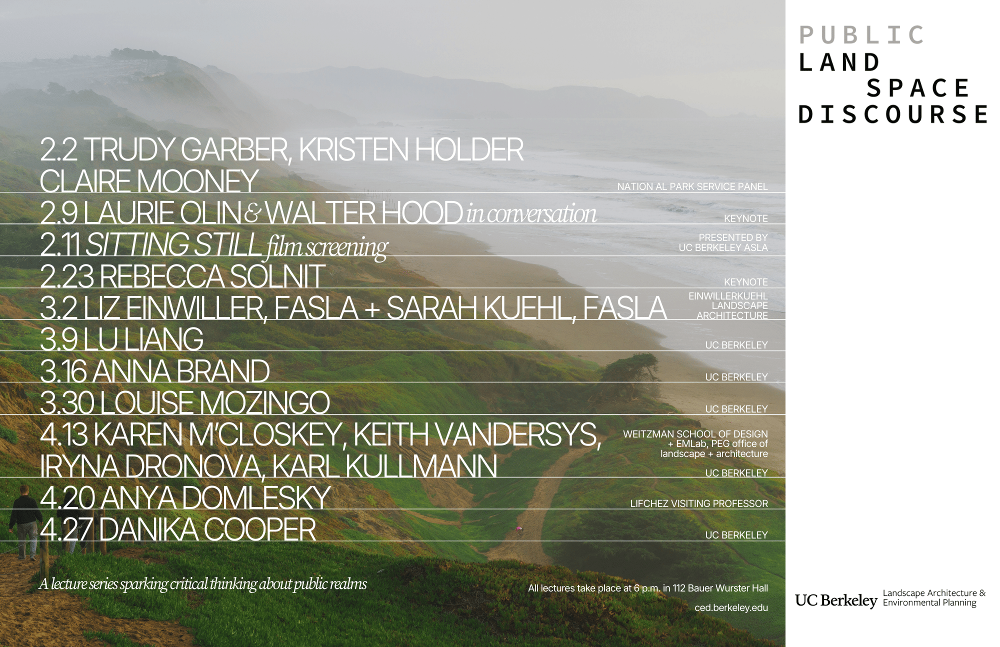 Get Lectured: University of California, Berkeley, Spring '26