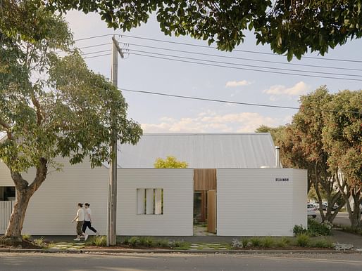 New House under 200 sqm​ Winner, Courtyard House by Clare Cousins Architects​​. Image: Tom Ross/Houses Awards