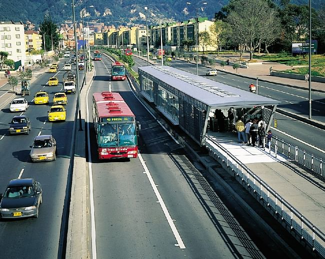 The Transmilenio in Bogota, Colombia picks up passengers every 10 seconds, transporting 1.6 million per day. In The New York Times, SPUR editor Allison Arieff discusses the need for innovation in American public transportation. 