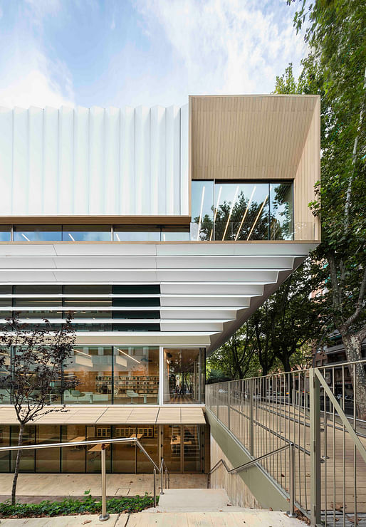 Gabriel García Márquez Library, Barcelona, Spain, by SUMA Arquitectura. Image courtesy Jesús Granada.