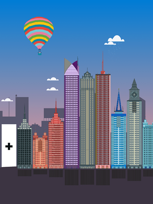 "Skyscrapers" by Brooklyn-based studio Tinybop. Image: Courtesy Tinybop