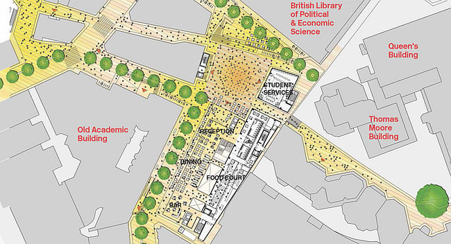 Ground floor plan. Image courtesy of RIBA.