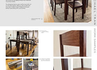 DINING CHAIRS & BENCH | handcrafted